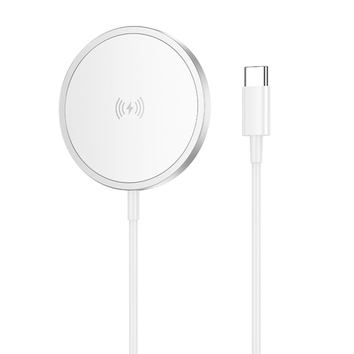 Беспроводное зарядное устройство BOROFONE BQ32 Original series magnetic wireless fast charger White