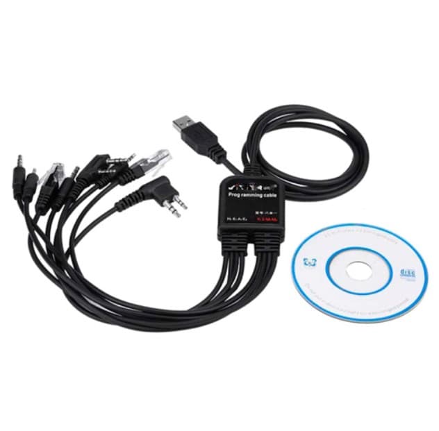 Универсальный USB кабель программирования раций Black (297164)