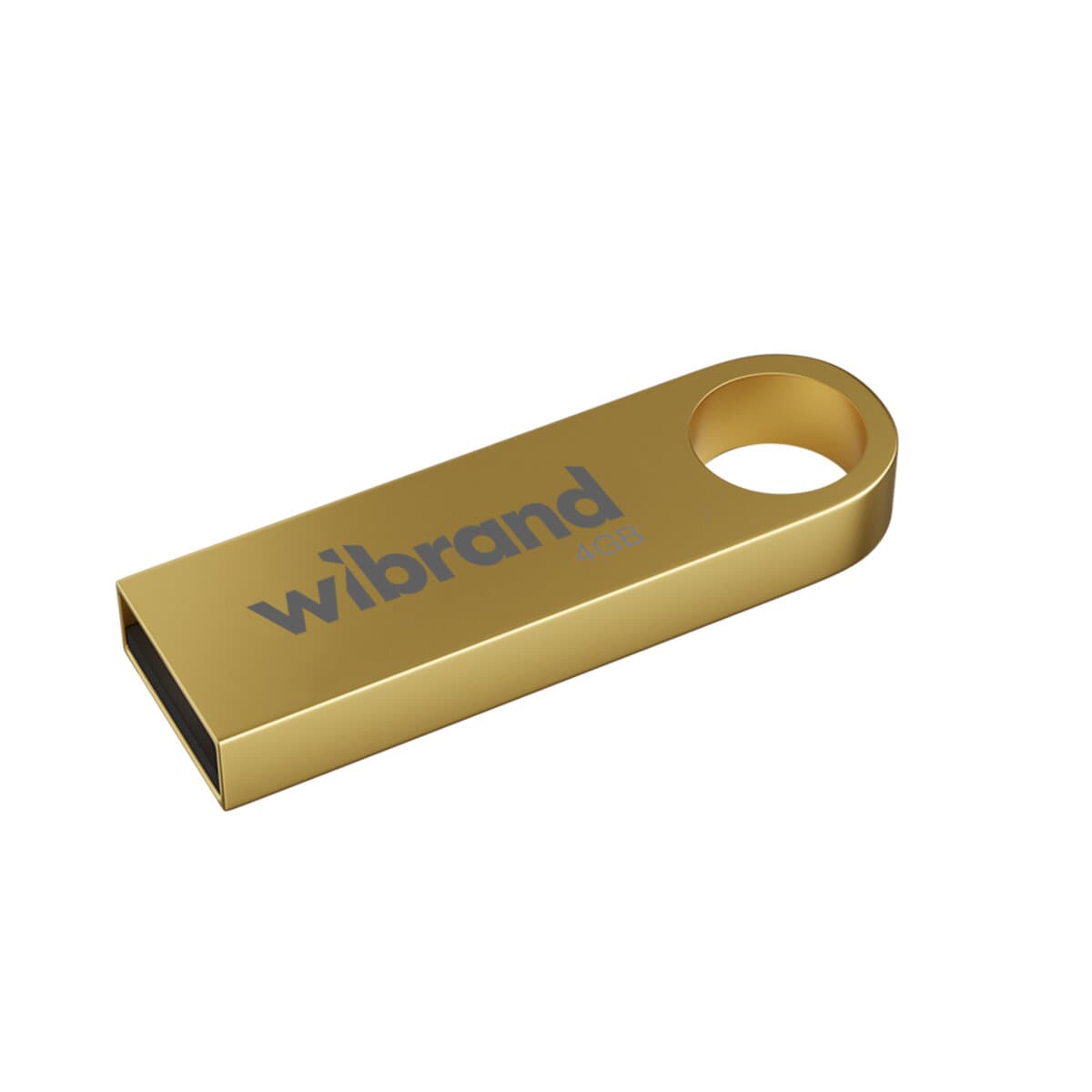 Флеш память флешка Wibrand Puma 4Gb USB 2.0 Gold (WI2.0/PU4U1G)