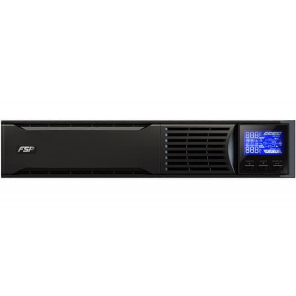 Джерело безперебійного живлення ДБЖ FSP Champ 2 kVA RM IEC CH-1102RS 2000VA/1800W Online IEC*6 CE Black (PPF18A1403)