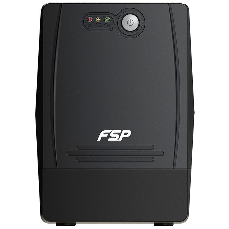 Джерело безперебійного живлення FSP FP1500 1500ВА 900Вт Lin-Int USB RJ45 SCHUKO*4 AVR Black (PPF9000501)