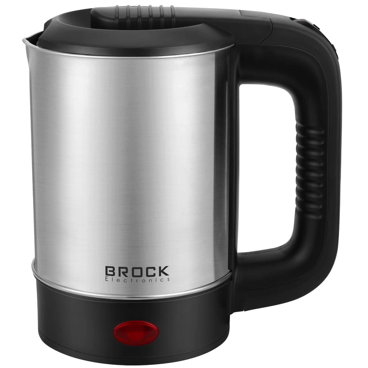 Дорожній електрочайник BROCK WK 0903 S 500Вт 0.5л 2 чашки нержавіюча сталь (WK 0903 S_500)