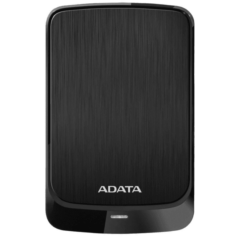 Зовнішній жорсткий диск PHD A-DATA HV320 1TB External 2.5'' USB 3.2 Gen. 1 Slim Black (AHV320-1TU31-CBK)