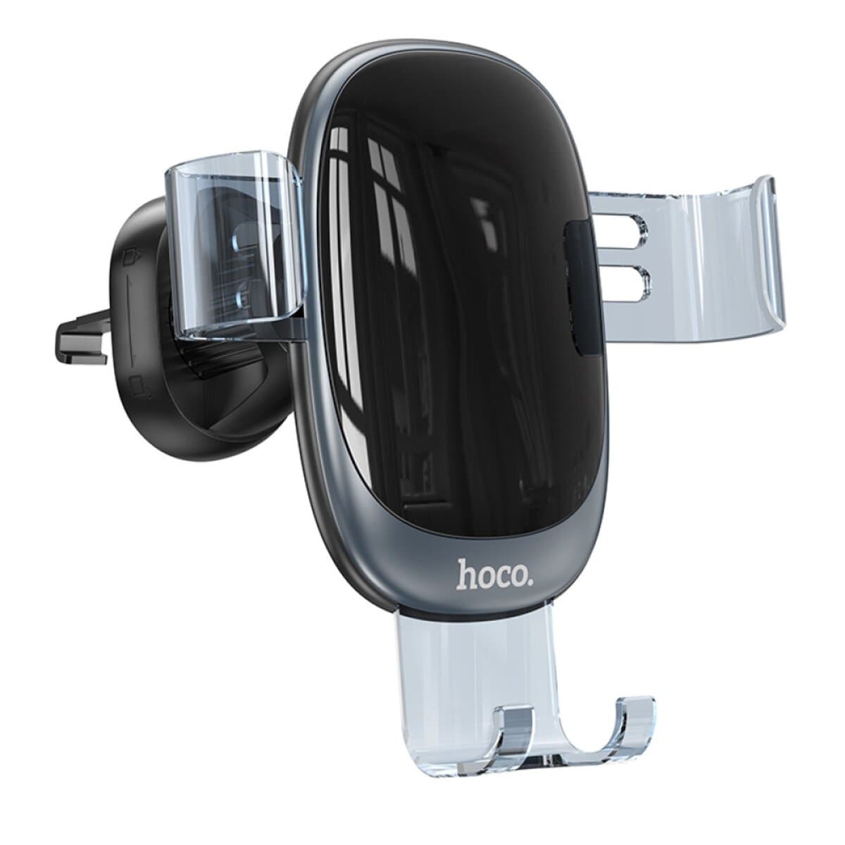 Автомобильный держатель автодержатель HOCO H7 Small Gravity Car Holder Air Outlet Space Grey