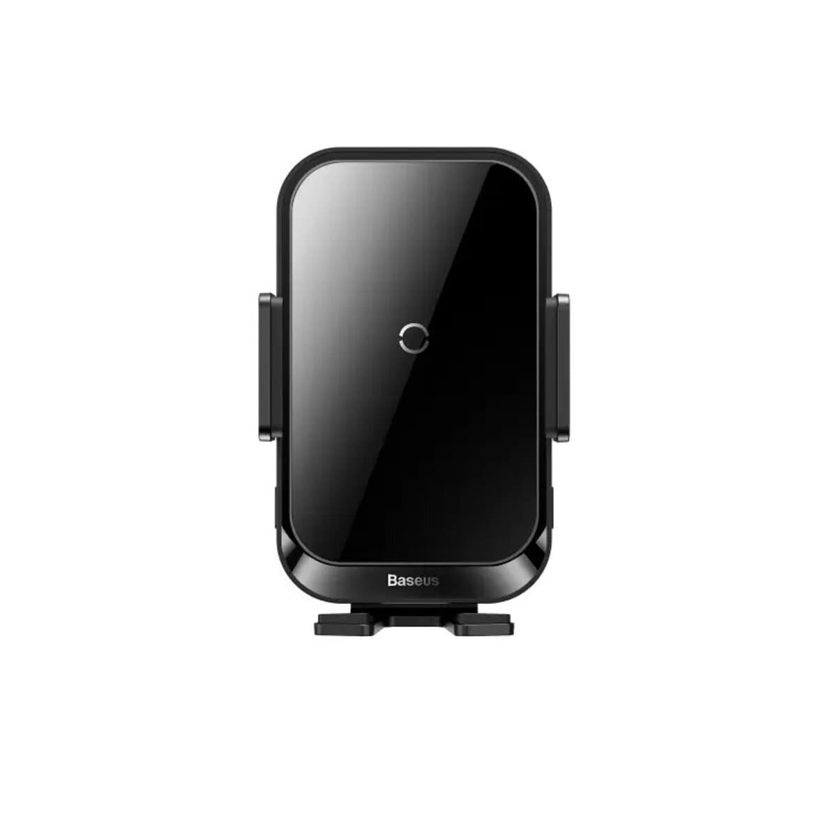 Тримач для телефону автотримач Baseus Halo Electric Wireless Charging Car Mount 15W Black (SUDD000001)