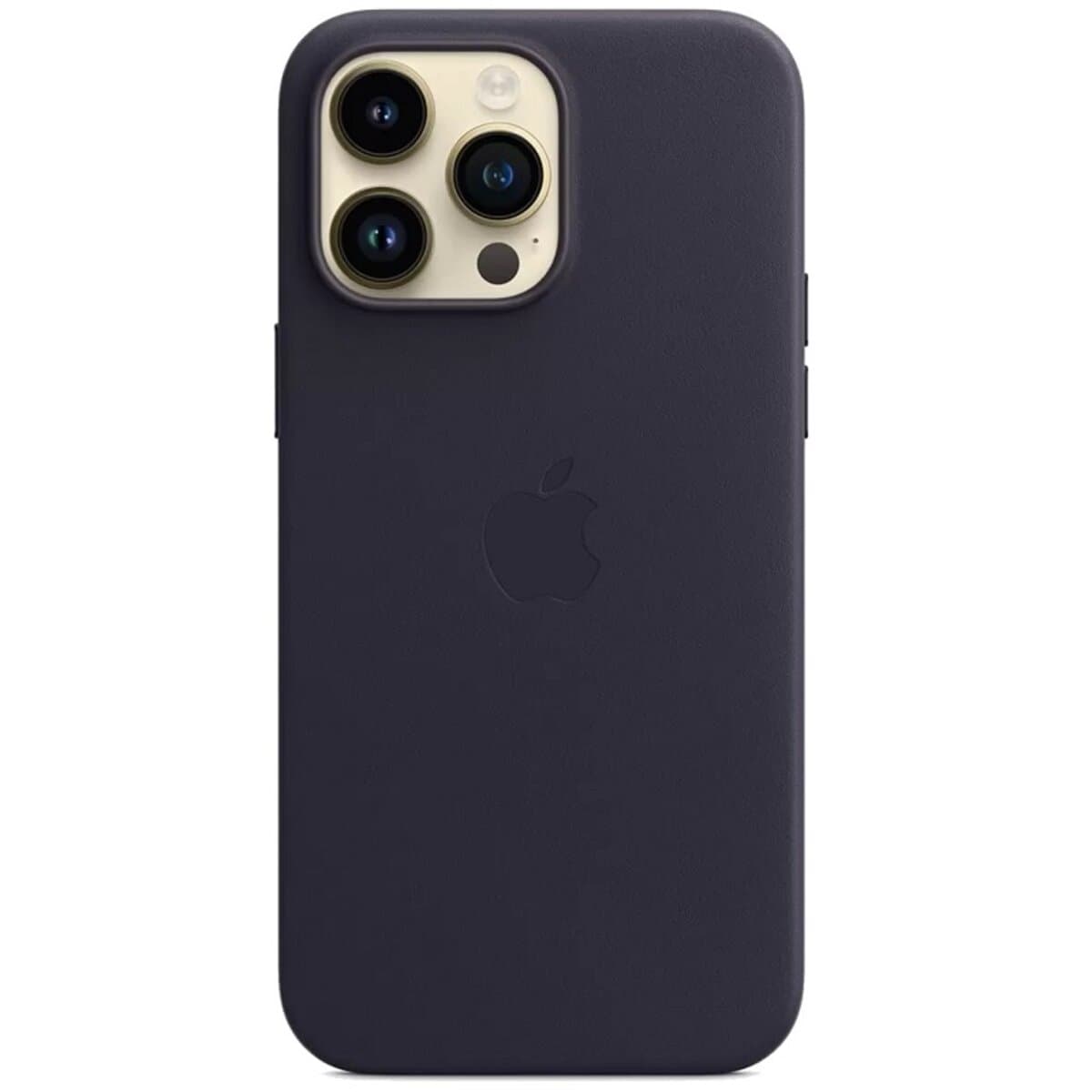 Защитный чехол-накладка Leather AAA Full Magsafe IC для iPhone 15 Pro Violet (Leat15PViolet)