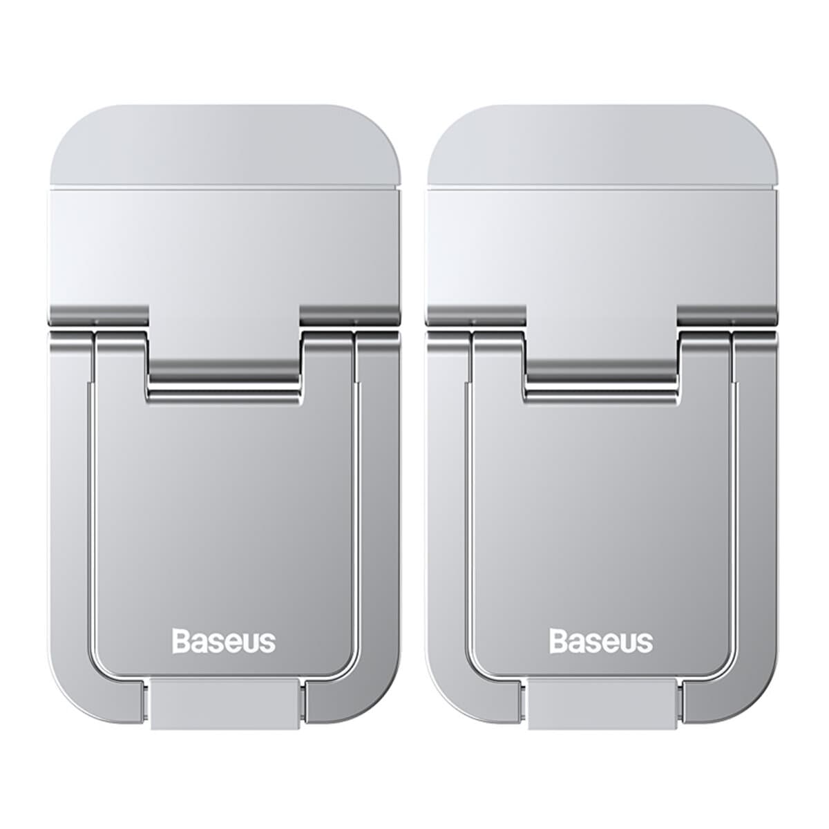 Підставка ніжки для ноутбука Baseus Slim Laptop Kickstand 2шт Silver (LUZC000012)