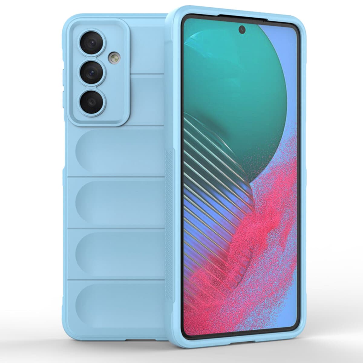 Защитный чехол-накладка Cosmic Magic Shield для Samsung Galaxy M54 5G Light Blue (MagicShSM54Blue)