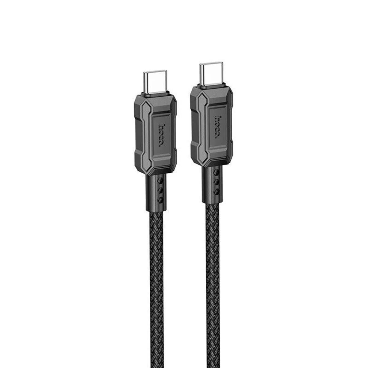 Кабель HOCO X94 Leader Type-C to Type-C 60W charging data cable 1м Black