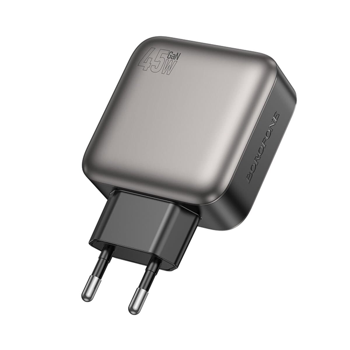 Зарядное устройство BOROFONE BAS56A Absolute PD45W 2xType-C 1xUSB charger EU Black