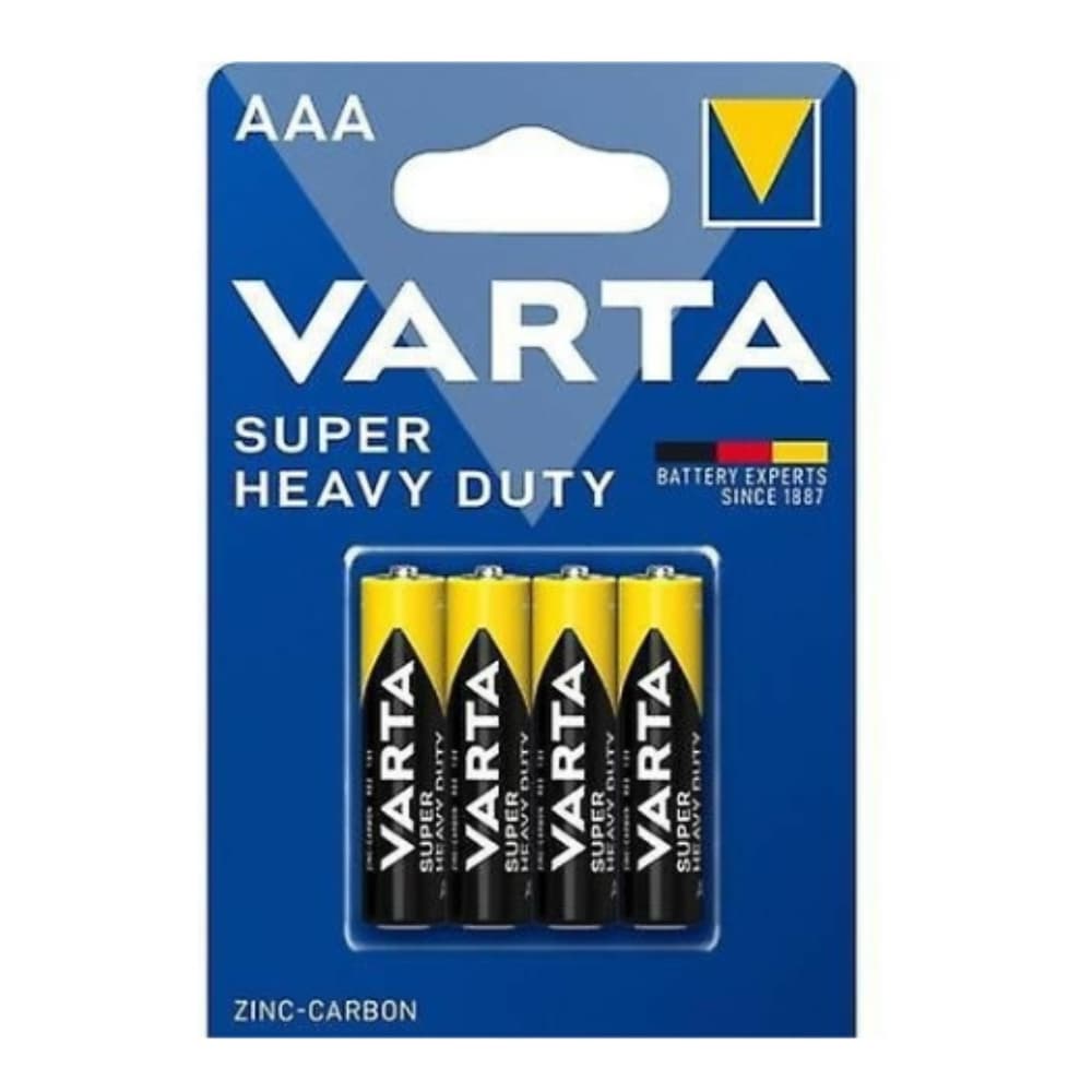 Батарейка Varta R3 AAA Super Heavy Duty 1.5V 4шт
