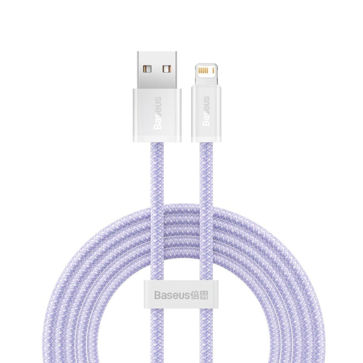 Кабель Baseus Dynamic 2 Series Fast Charging Data Cable USB to Lightning 2.4A 1m Purple (CALD040005)