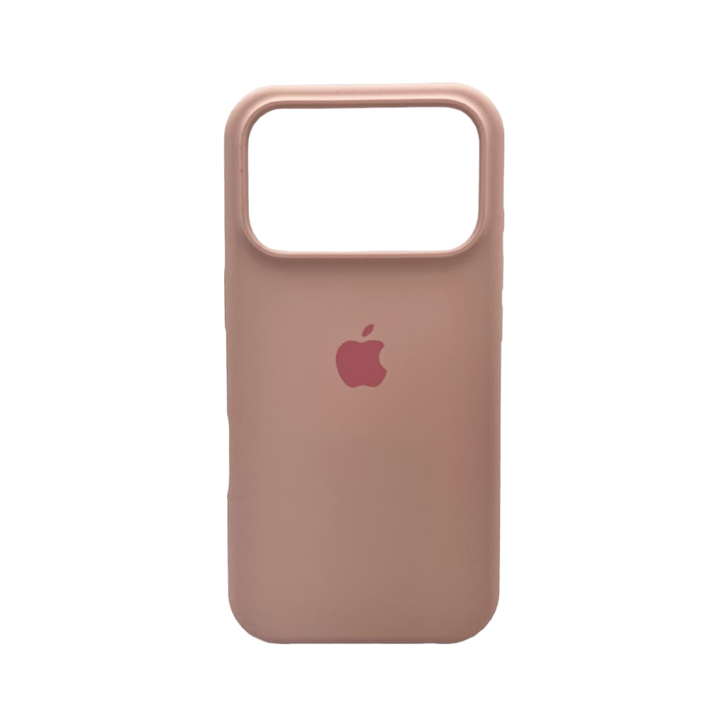 Защитный чехол-накладка Silicone Full Case AA Open Cam для Apple iPhone 17 Pro Max Pink Sand (FullOpeAAi17PM-15)