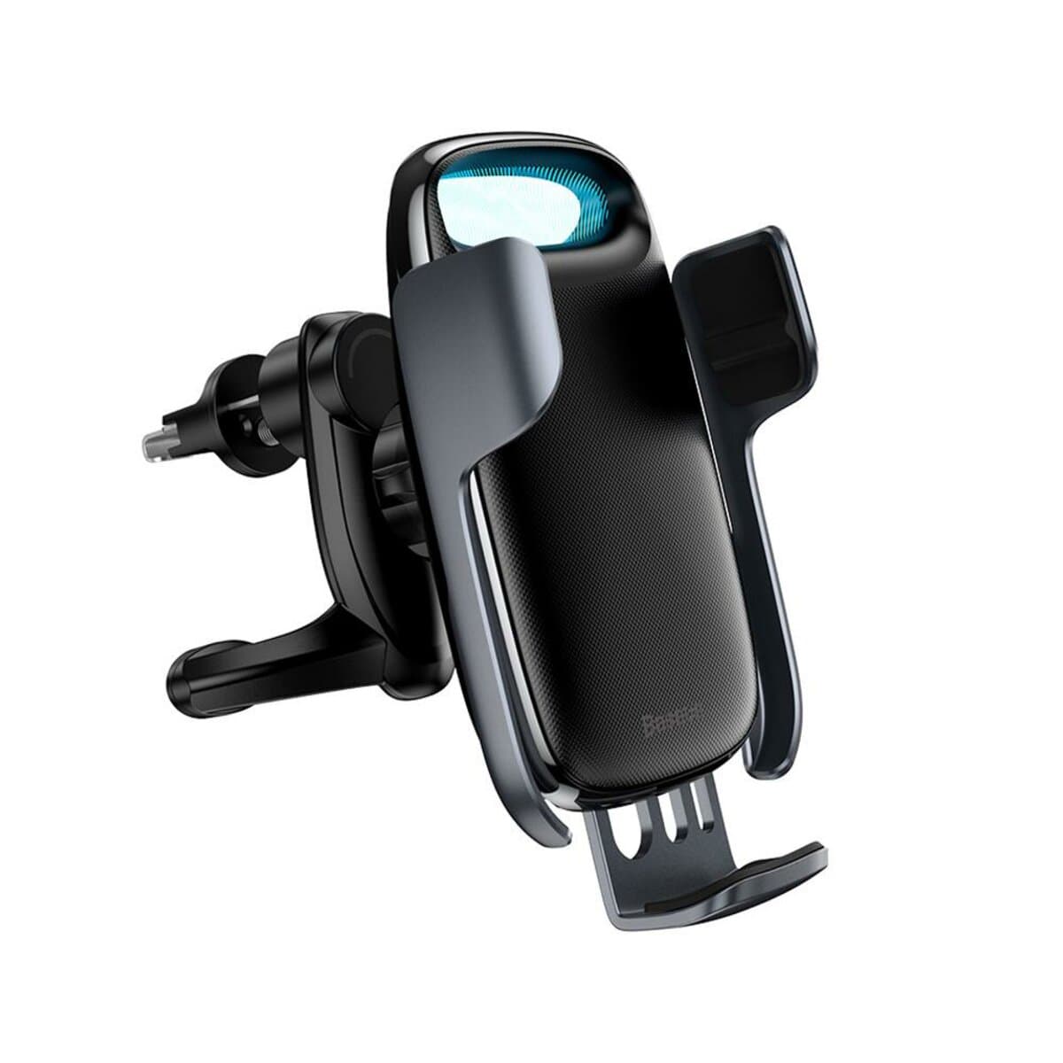 Тримач для телефону автотримач із БЗП Baseus Milky Way Electric Bracket Wireless Charging Black (WXHW02-01)
