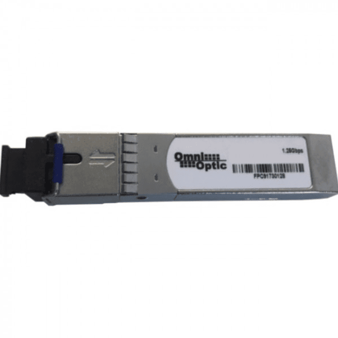 Інтерфейсний модуль OmniOptic SFP WDM 1.25Gbps SC 20km OTM TX=1550 RX=1310 з DDM (OLS-WGS-20-T15-D)