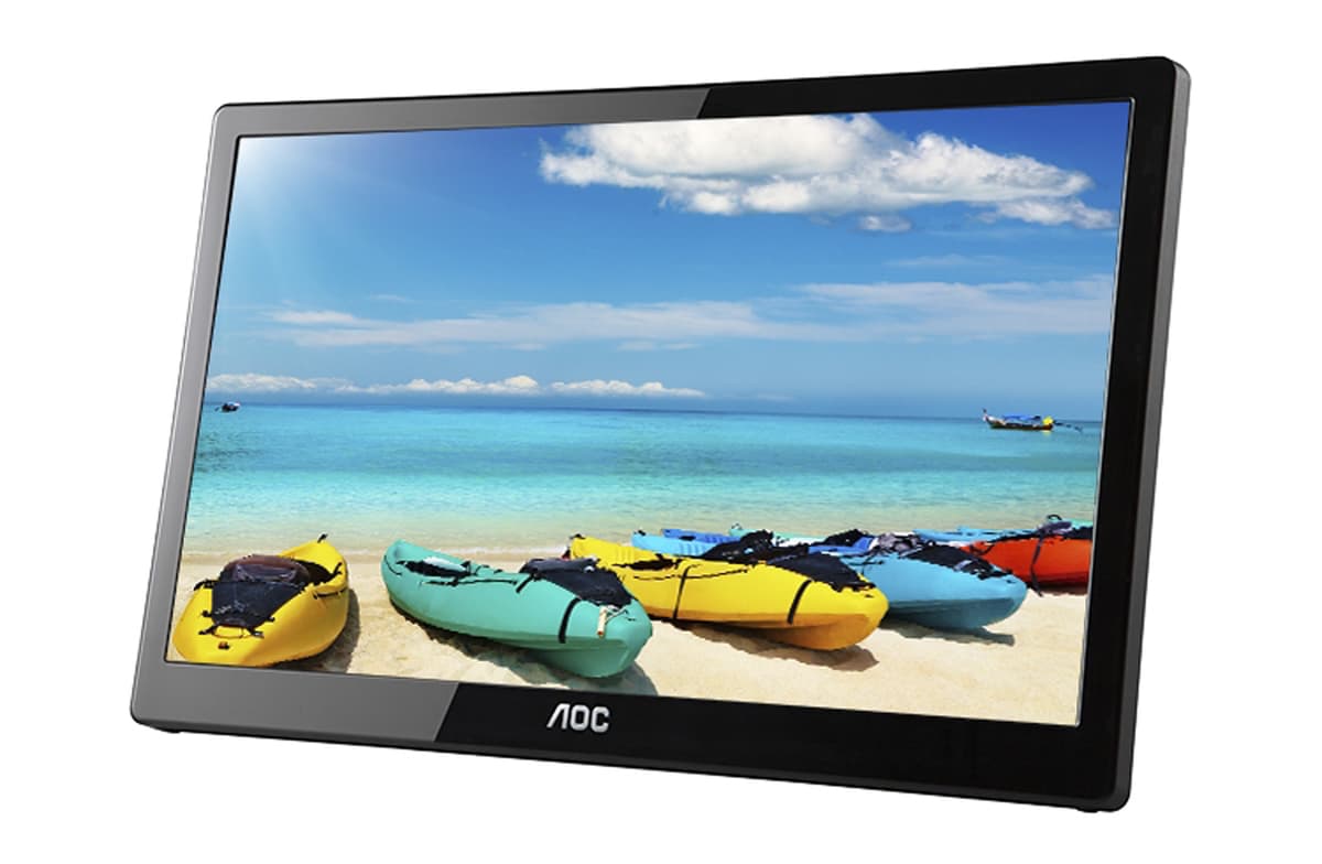 Монітор AOC I1659FWUX TFT 15.6" 1920x1080 IPS USB Black