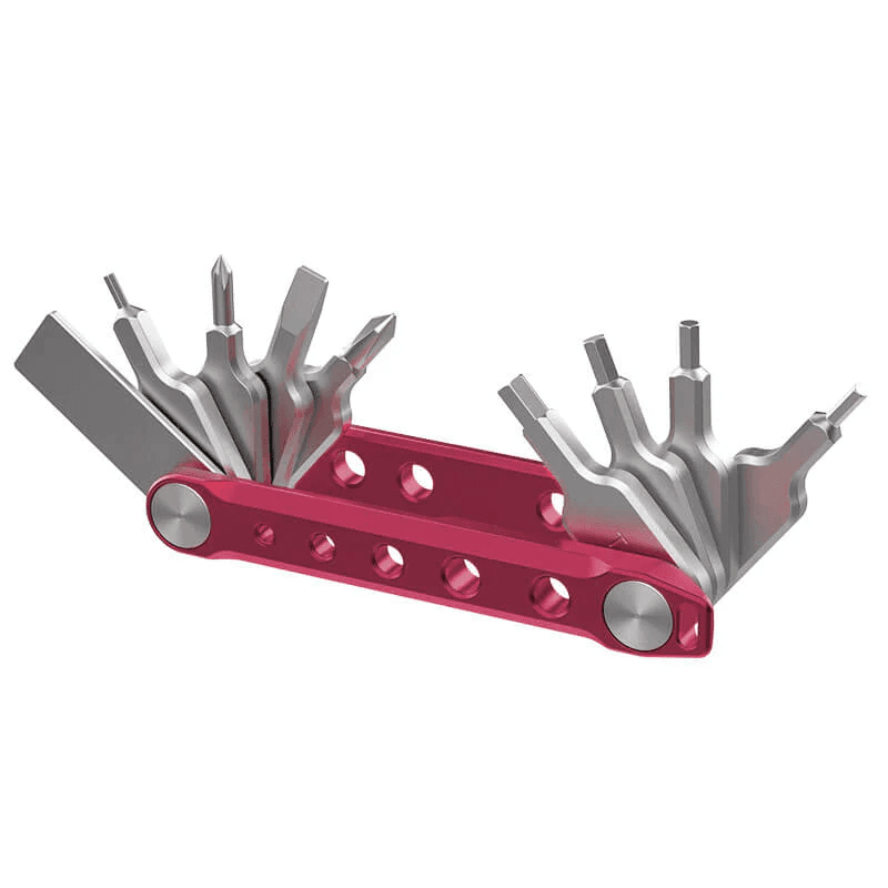 Мультитул Ulanzi Vijim CM029 Folding Tool Set With Screwdrivers And Wrenches Red (C035GBB1)