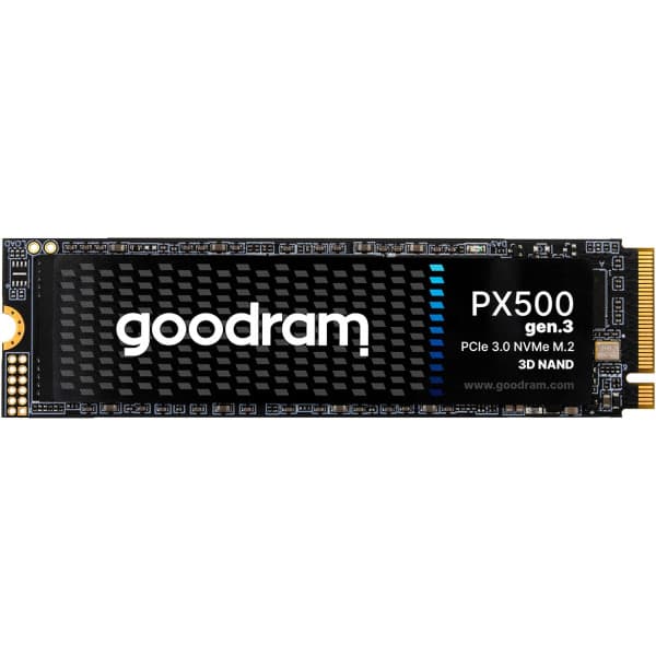 Твердотільний накопичувач SSD GoodRAM PX500 M.2 256Gb 2280 PCIe 3x4 NVMe 3D NAND Retail (SSDPR-PX500-256-80-G3)