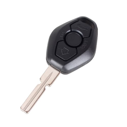 Корпус для ключа-заготовки с чипом для BMW HU58 3 кнопки (510049)
