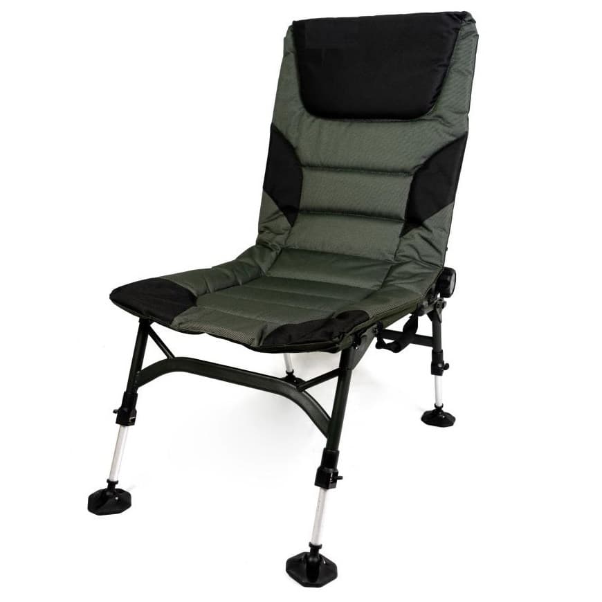 Коропове розкладне туристичне крісло Ranger RA2240 Chester Оксфорд 600D до 150кг Dark Green