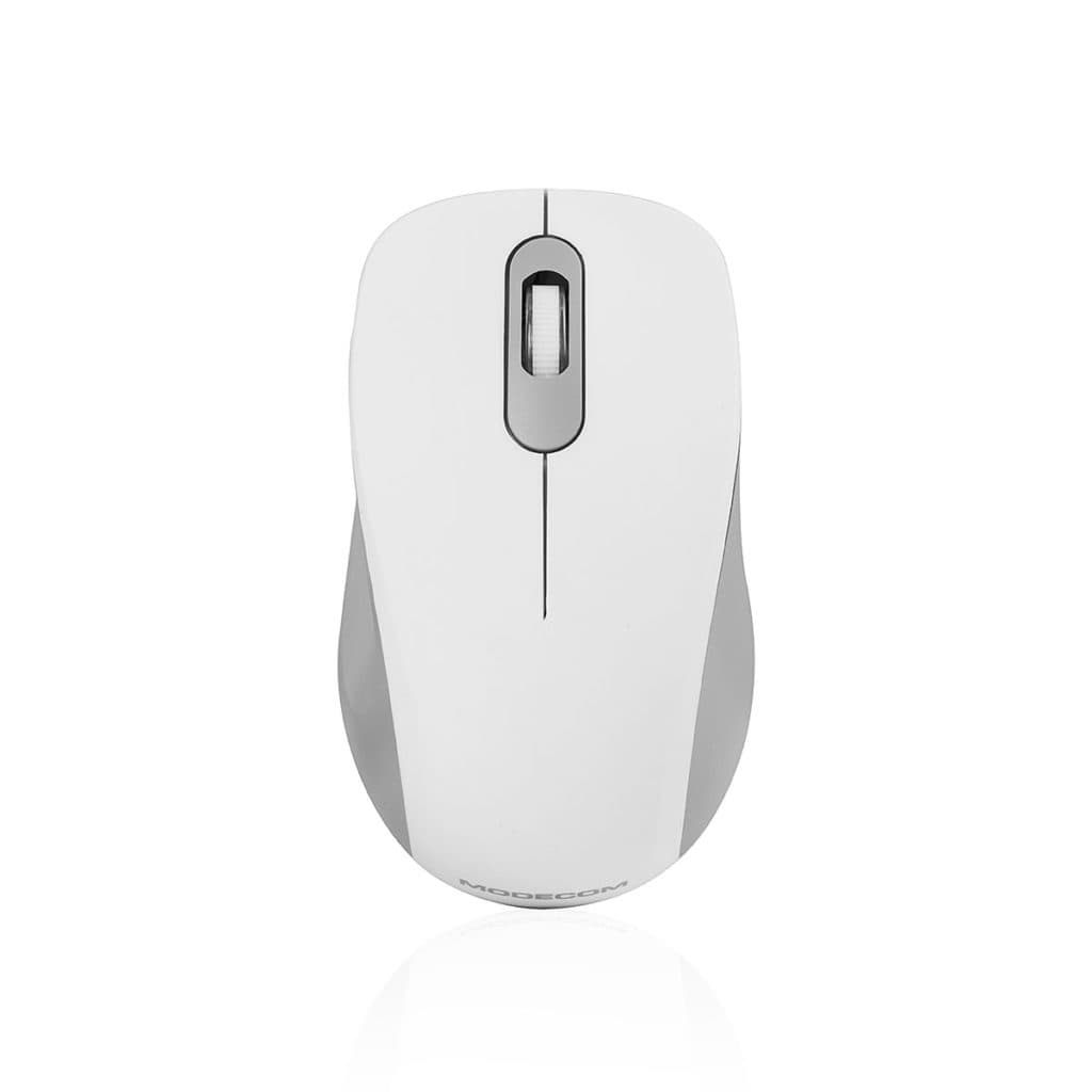 Безпровідна безшумна мишка Modecom MC-WM10S M-MC-WM10S-200 Windows Mac 3кн 1600 dpi White