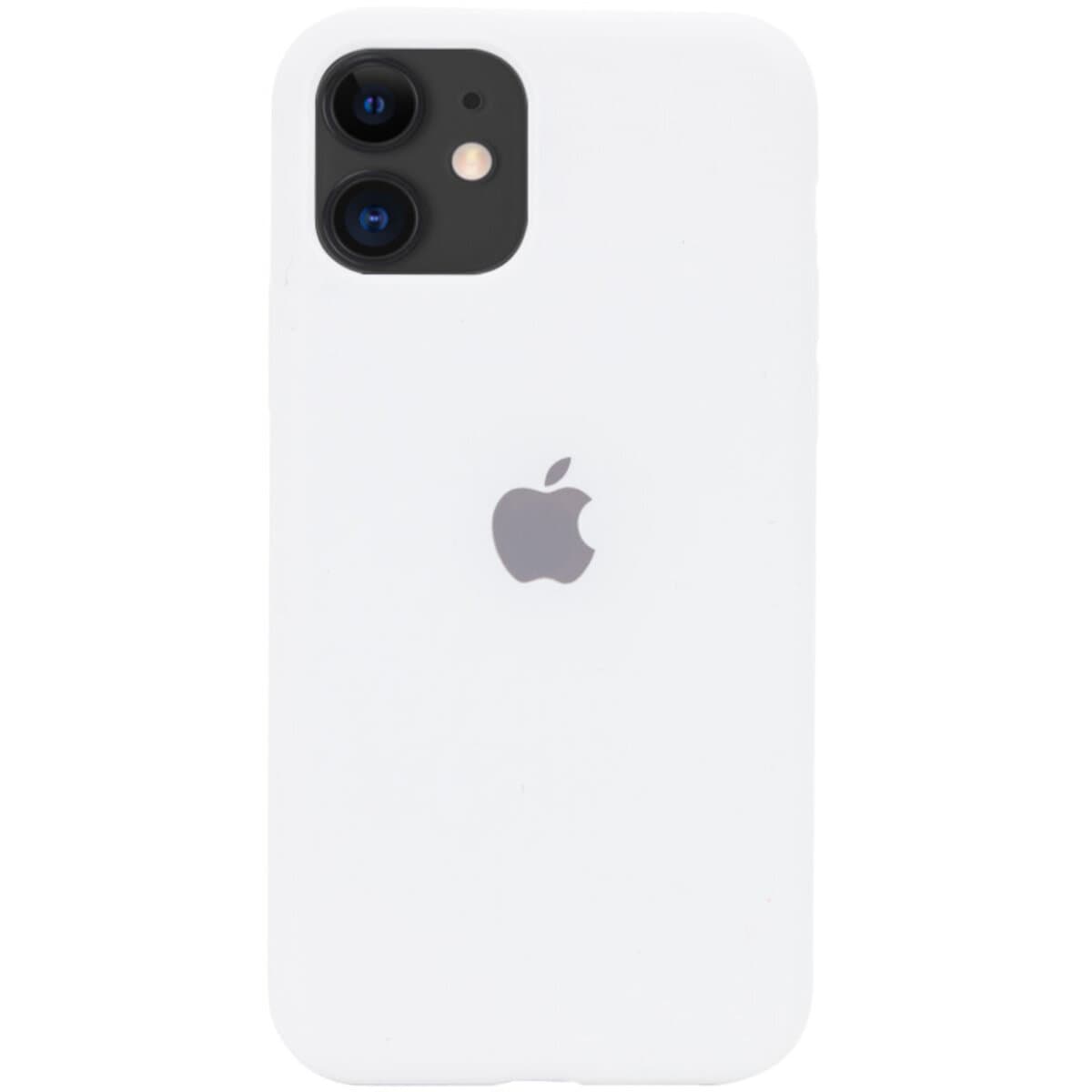 Защитный чехол-накладка Silicone Full Case AA Open Cam для Apple iPhone 11 White (FullOpeAAKPi11-8)