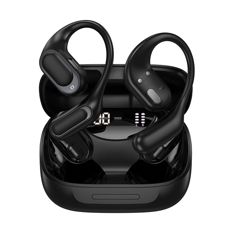Беспроводные наушники TWS HOCO EA11 Honey open true wireless BT5.4 500mAh Black