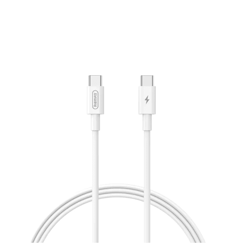 Кабель REMAX Marlik Series RC-191 PD 65W 3.25A 1m Fast Charging Cable Type-C to Type-C White