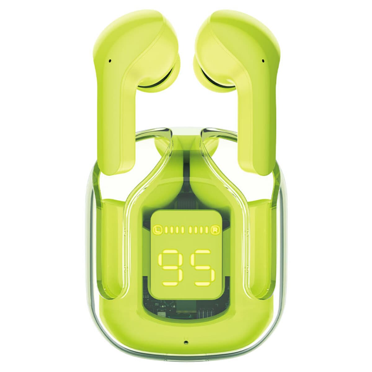 Бездротові навушники ACEFAST T6 True BT5.0 Wireless stereo headset 500mAh Youth Green (AFT6YG)