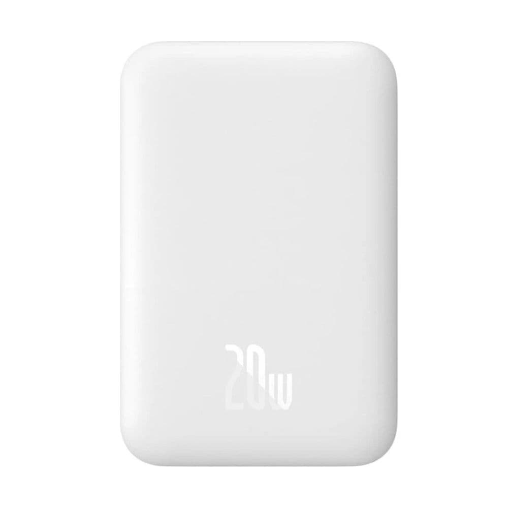Powerbank павербанк УМБ Baseus Magnetic Mini Air Wireless Fast Charge 6000mAh 20W White (P10059002223-00)