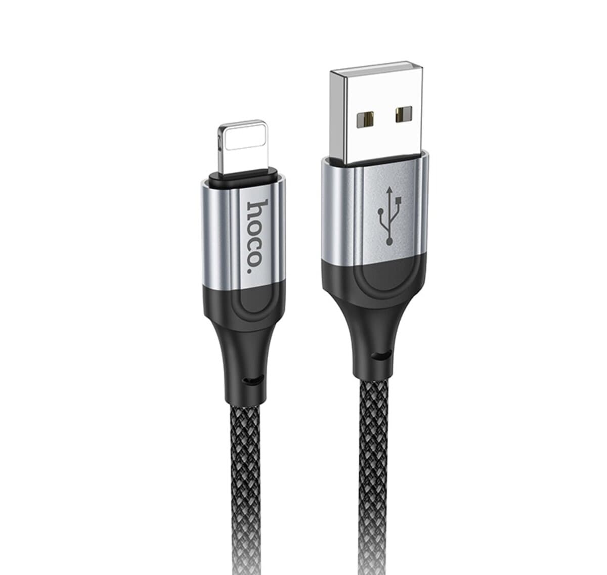 Кабель HOCO X102 Fresh USB to Lightning charging data cable 2.4A 1m Black