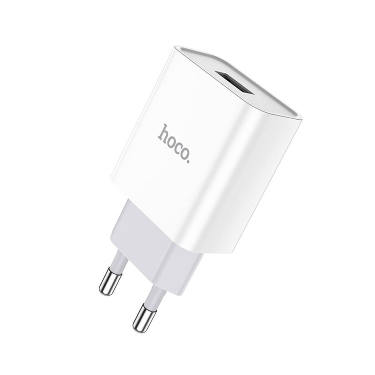 Зарядное устройство HOCO C81A Asombroso single port charger 1xUSB 2.1A White