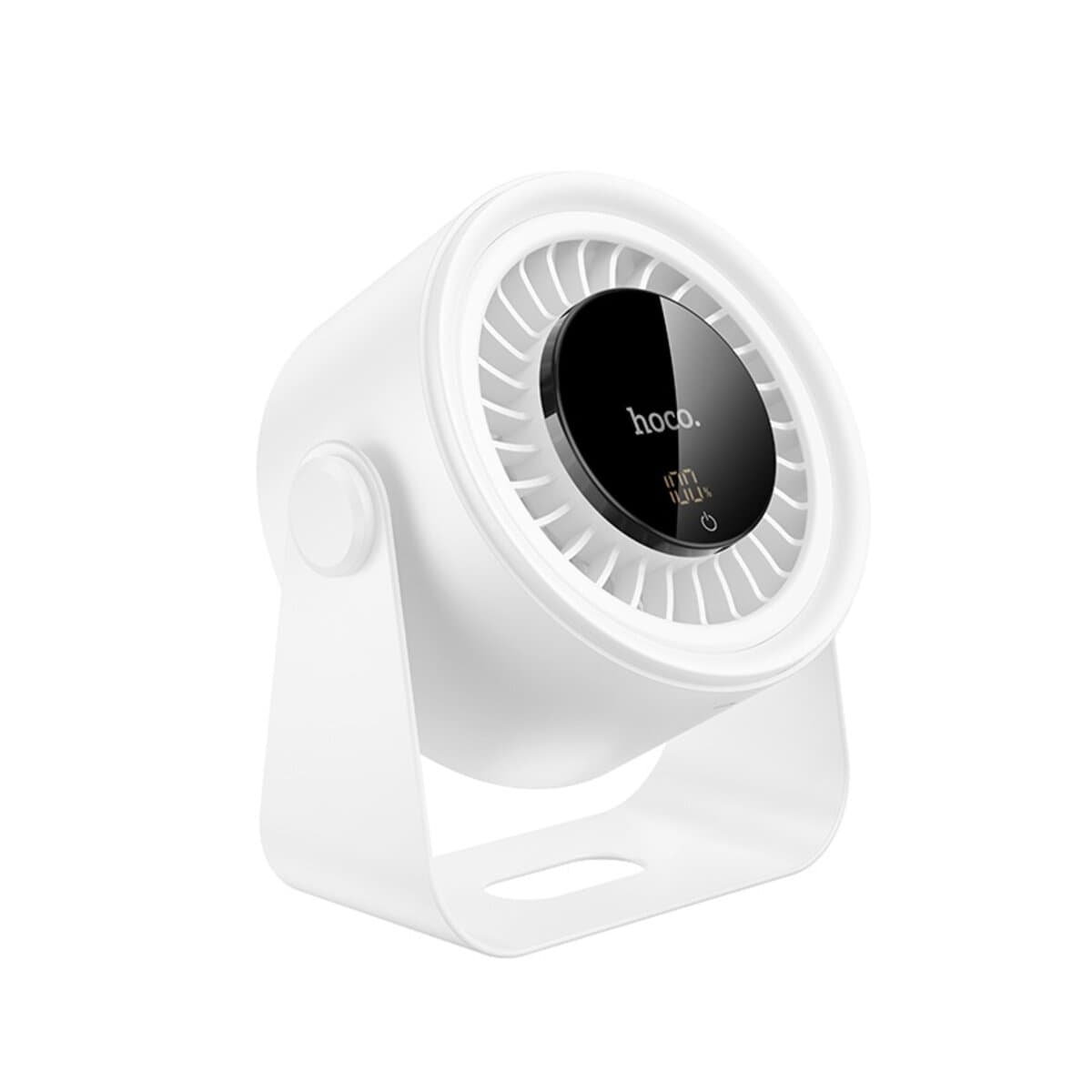 Бездротовий вентилятор HOCO HX66 Desktop circulating fan 5 швидкостей 3000mAh White