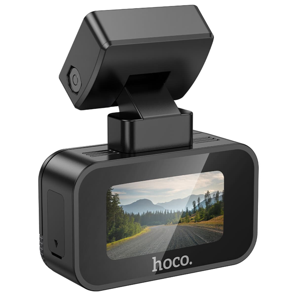 Автомобильный видеорегистратор HOCO DV10 mini screen dashcam 1.47'' WiFi 1920×1080 Black