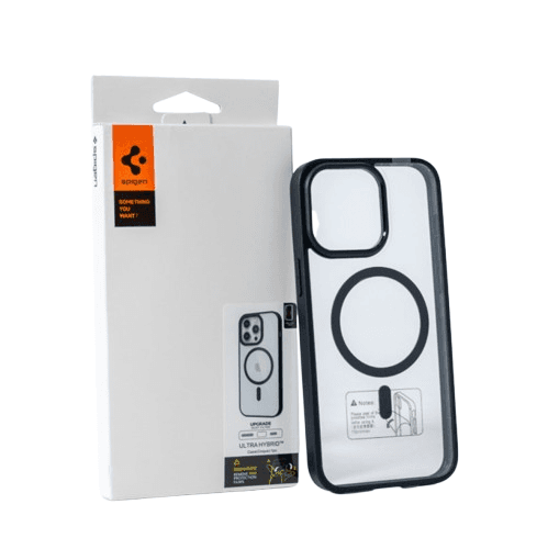 Захисний чохол-накладка Spigen AAA Magnetic Color для Apple iPhone 15 Pro Black (SPGMGCOL15ProBlack)