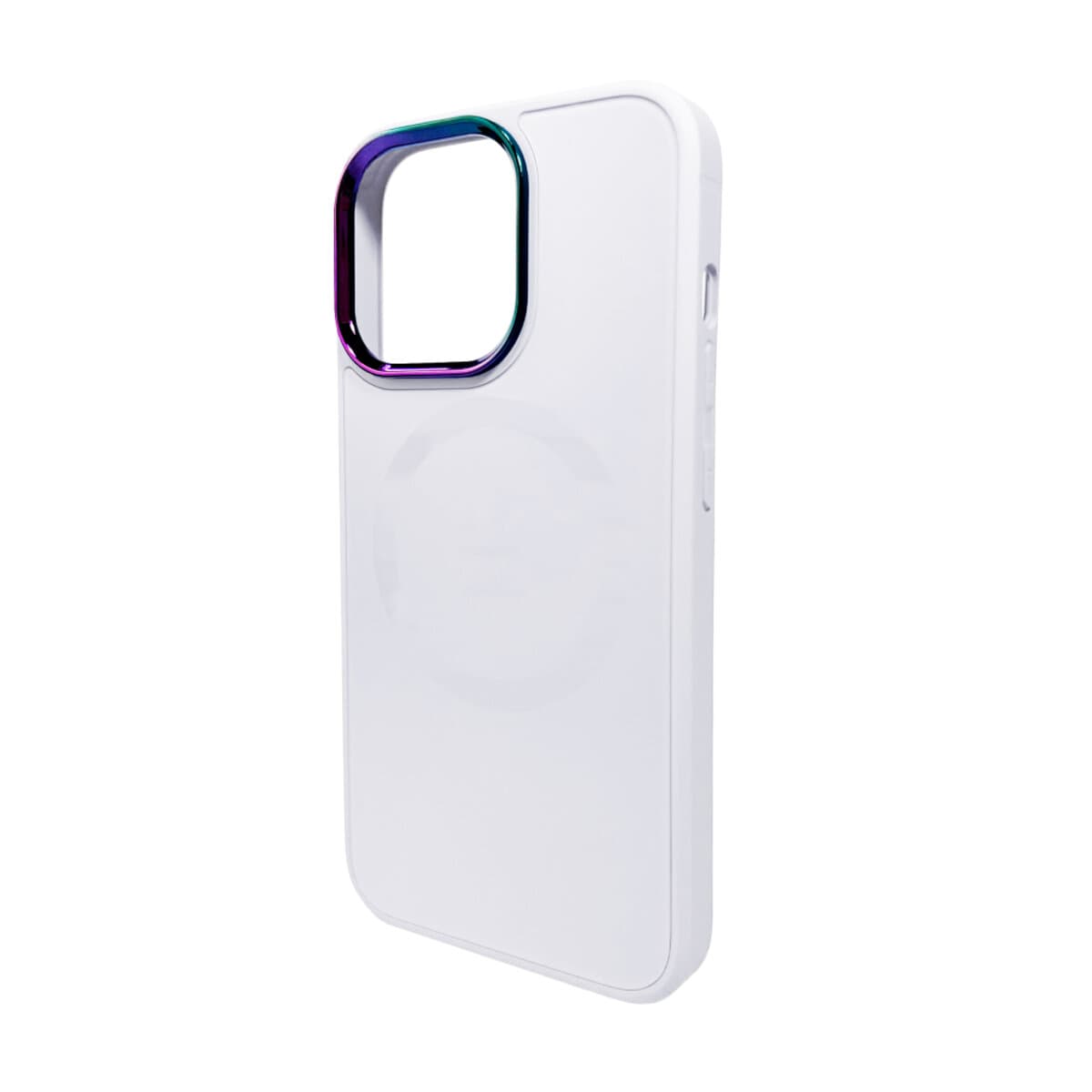 Захисний чохол-накладка AG Glass Sapphire MagSafe Logo iPhone 15 White (AGSappiP15White)