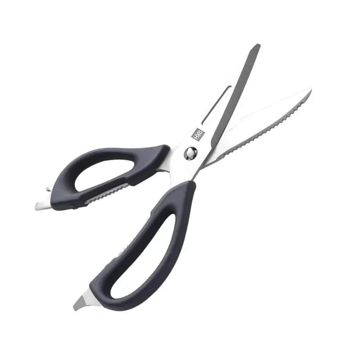 Кухонные ножницы HuoHou Multifunctional Magnetic Kitchen Scissors X30Cr13 Black (HU0291)