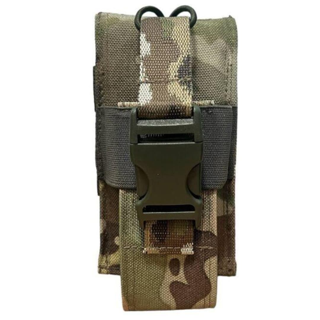 Подсумок под рацию с фастексом LeRoy Cordura 1050 MOLLE Multicam (LE3507)