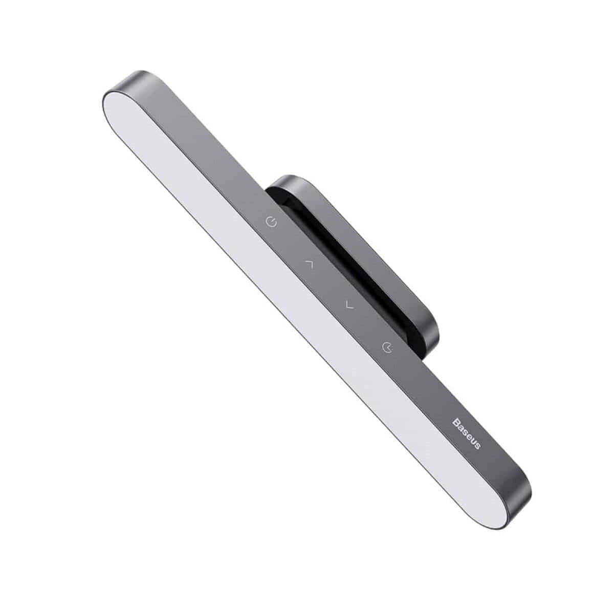 Бездротова лампа нічник Baseus Magnetic Stepless Dimming Charging Desk Lamp 4000K 4.5W 1800mAh Deep Grey (DGXC-C0G)