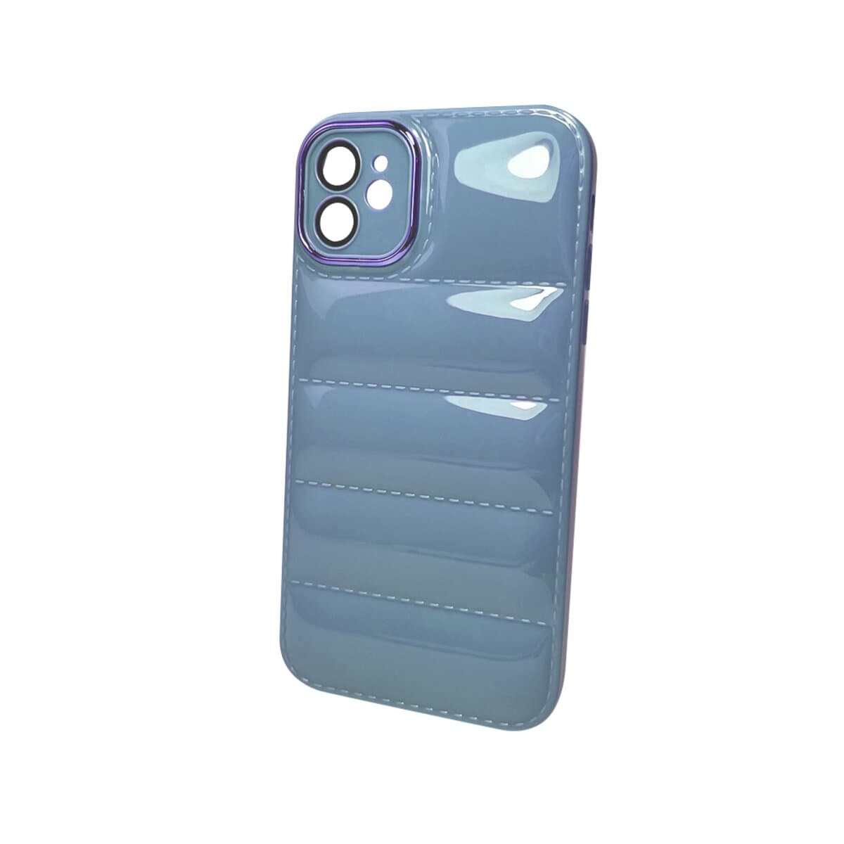 Захисний чохол-накладка Down Jacket Frame для iPhone 14 Light Blue (DoJacFrameiP14LBlue)