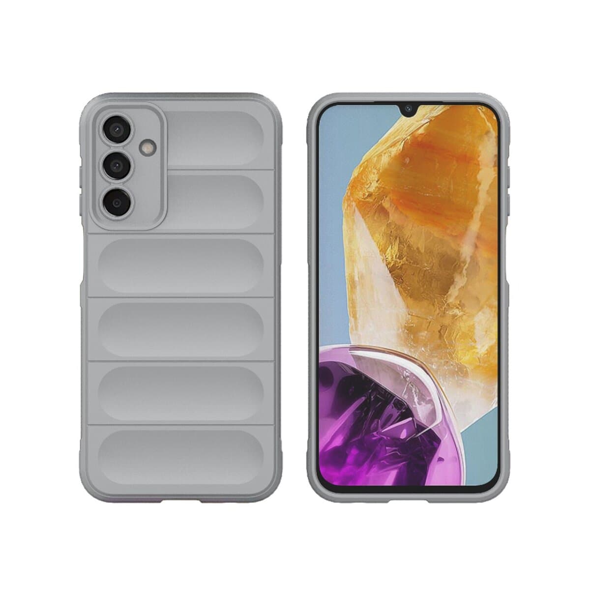 Защитный чехол-накладка Cosmic Magic Shield для Samsung Galaxy M15/F15 5G Grey Smoke (MagicShSAM15/F155GGrey)