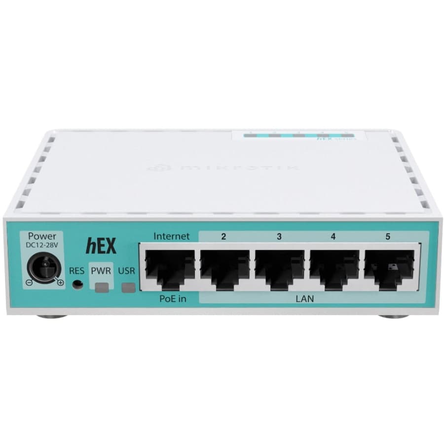 Маршрутизатор Mikrotik hEX refresh 2024 (E50UG) 5x10/100/1000 1xUSB type A White (E50UG)