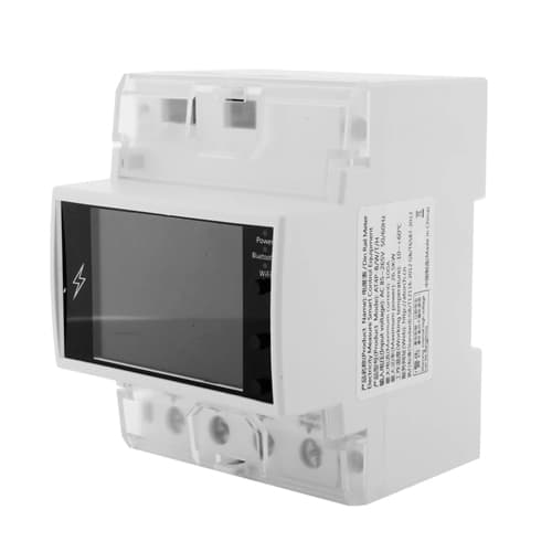 Однофазний WiFi лічильник електроенергії Atorch AT4PW 220В 100А DIN White (710353)