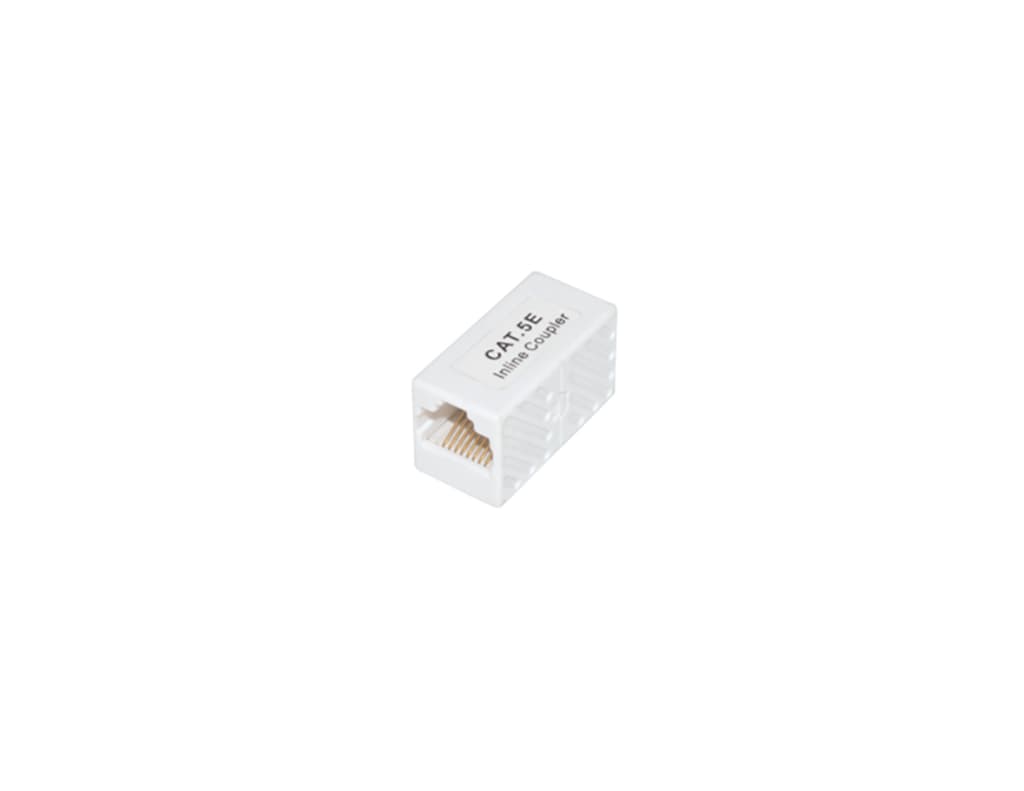 Коробка-з'єднувач джойнер Kingda KD-CB43-C5e Connecting box UTP Cat.5e під конектор White
