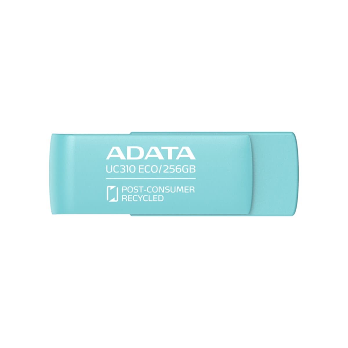 Флеш память флешка A-DATA UC310 Eco 256Gb USB 3.2 Green (UC310E-256G-RGN)