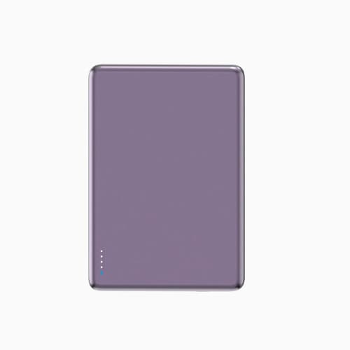 Powerbank павербанк УМБ Aspor A381 Magnetic Wireless 5000mAh Type-C 20W Purple (900155)