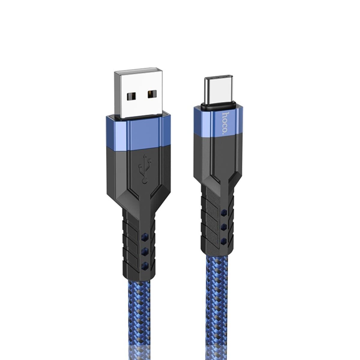 Кабель HOCO U110 USB to Type-C charging data cable 2.4A 1.2м Blue