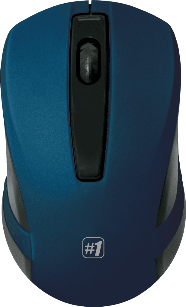 Беспроводная мышка Defender #1 MM-605 52606 3 кН 1200 dpi USB Blue