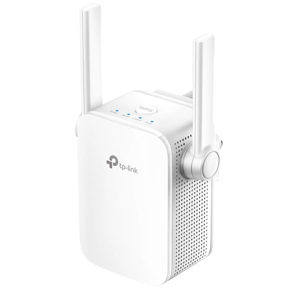 Підсилювач ретранслятор репітер Wi-Fi сигналу TP-Link RE205 802.11b/g/a 2.4/5 ГГц AC750 1хFE LAN White (RE205)
