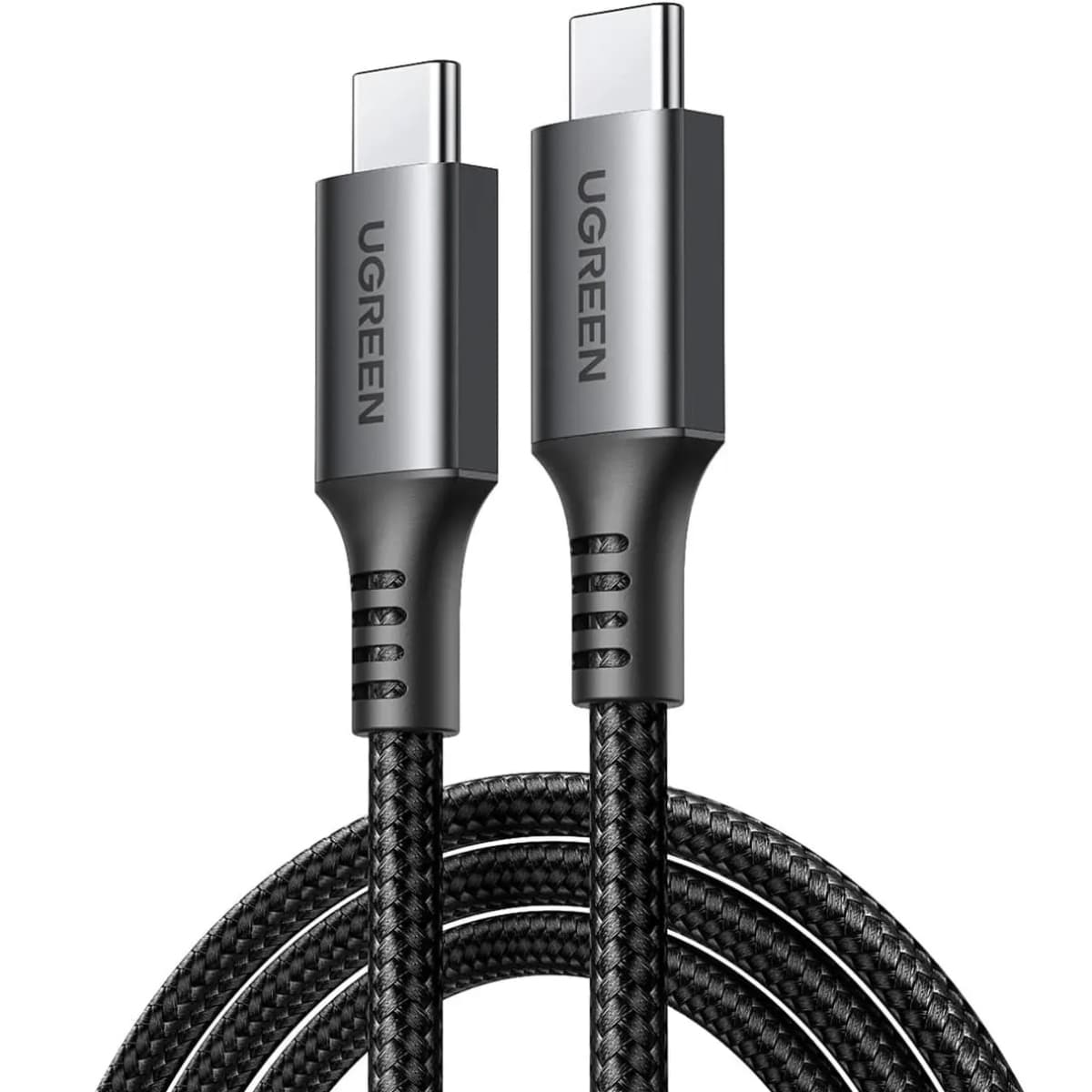 Кабель UGREEN US567 USB 2.0 Type-C to Type-C M-M 1m 60W 480Mbps Black (15373)